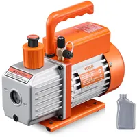 Vevor Vakuumpumpe 4 CFM HVAC 1-stufige Drehschieber-Vakuumpumpe Vacuum Pump