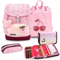 Belmil Comfy Plus Premium Schulranzen Set 4-teilig "Cherry Blossom