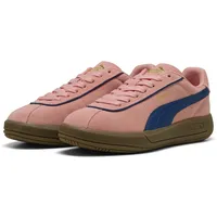 Puma Club KLASSIKA SD Sneaker, PINK Fruit-Blazing Blue Gold,