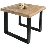 Sam Esstisch Akazie Natur 80 x 80 cm massiv