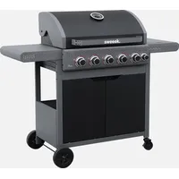 Sweeek - Gasgrill mit 5 Brennern + 1 Seitenbrenner