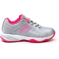 Lotto Mirage 300 III ALR JR Vapor Gray/Glamour Pink
