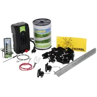 Kerbl Starterset Paddock inkl. 230V Gerät +Band+Bandiso, Weideset, Weidezaunset