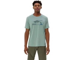 Vaude Gleann Ii Kurzarm-t-shirt - Dusty Fern - 2XL