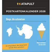 Harenberg Katapult Postkartenkalender 2026 - 53 Infografiken, die deine
