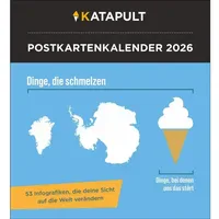 Harenberg Katapult Postkartenkalender 2026 - 53 Infografiken, die deine