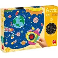 JUMBO Spiele Goula - XXL Puzzle Space, Weltraum-Puzzle, 25