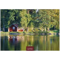 Casares Edition Schweden Kalender 2026 – Wandkalender Fotokalender Nordeuropa