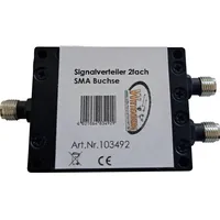 Wittenberg Antennen Antennen Verteiler SMA-Buchse Signalverteiler 2 fach SMA