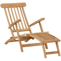Gardenson Sonnenliege 60x95x150 cm Teakholz