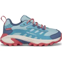 Merrell Moab Speed 2 Low Waterproof (All-Terrain, wasserdicht) türkisblau/coral