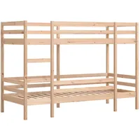 VidaXL Etagenbett 75x190 cm Massivholz Kiefer