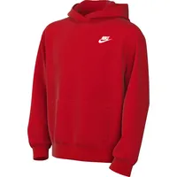 Nike Sportswear Club Fleece Hoodie Kinder - university red/white