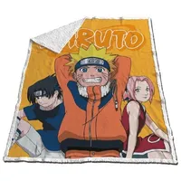 Aymax Naruto Sherpa-Decke, klassisch, 120 x 150 cm