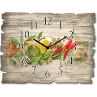 ARTland Artland, Wanduhr, Kräuter und Gewürze U1RK (40 cm)