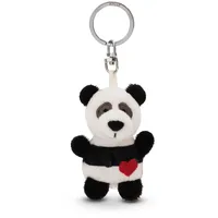 NICI Schlüsselanhänger Panda mit Herz 5cm