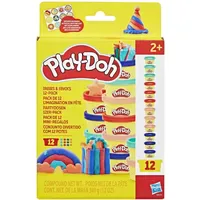 PLAY-DOH Partydosen 12er-Pack Knetmasse 28 g pro Dose