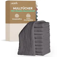 Laleni Spucktuch Spucktücher Baby aus Reiner Baumwolle in 70x70,
