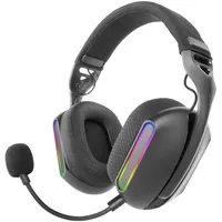 Mars Gaming MHW-PRO, Kabelloses Gaming-Headset ARGB Flow, 3D Surround