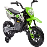 Aiyaplay Kinder Elektro-Motorrad, 12V Kindermotorrad mit Musik, Kinderfahrzeug mit
