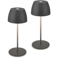 Briloner Serina Anthrazit 2 St.