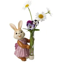 GOEBEL Hasenfigur Hasenmädchen mit Vase Lass Blumen sprechen! -