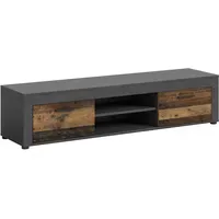 Möbel Boss Jam Lowboard 160 x 37 cm Schwarz