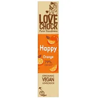 Lovechock Happy Orange Schoko-Riegel bio