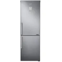 Samsung Kombinierter kühlschrank 60 cm 339 l belüfteter edelstahl