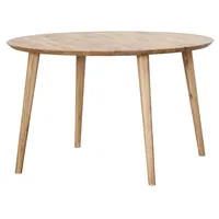 G + K Esstisch Ø 120 cm TIMBER, Wildeiche
