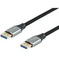 Equip 119281 DisplayPort 2.1 Premium-Kabel, Stecker auf Stecker, 1m,