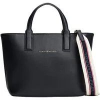 Tommy Hilfiger TH Logotape Shopper Tasche 31 cm blau