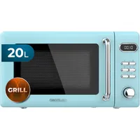Cecotec Digitaler Mikrowellenherd mit Grill Proclean 5110 Retro Blue,