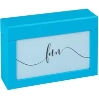 Walther FB-116-U Fotobox 10x15 ozeanblau für 100 Fotos