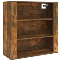 VidaXL Wandschrank Räuchereiche 80x33x80 cm braun