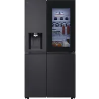 LG GSXE81EVBD Side-by-Side (628 l, 1790 mm hoch, Schwarz)