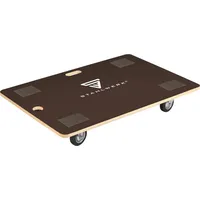 STAHLWERK Rollwagen bis 300 kg 90x60 cm Transportwagen Rollbrett