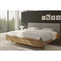 Home Affaire Massivholzbett HOME AFFAIRE "Latillé in Schwebeoptik", braun