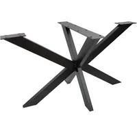 BC-ELEC Kreuzgestell Spider Tischgestell 150 x 78 x 71