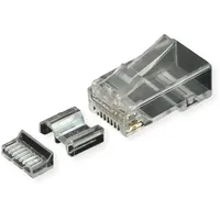 Roline RJ45-Stecker Kat.6A ungeschirmt+Einsatz 10 St. 21173098