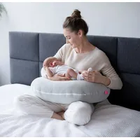 Mother hood Stillkissen Premium aus Baumwoll-Velour, Öko Tex Standard