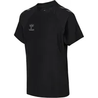 Hummel Cima 2.0 Kurzarm-T-Shirt Black Melange 6 Jahre