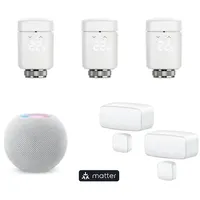 Eve Thermo - Smartes Heizkörperthermostat 2er Pack mit HomePod