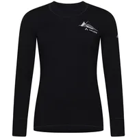 Vaude Damen Monviso Wool II Longsleeve (Größe XXS, schwarz)