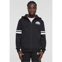 Southpole College Reißverschlusspullover - Black / White - S