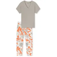 SCHIESSER Pyjama Selected Premium 7/8 (2 tlg) schlafanzug schlafmode