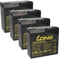 KungLong Akku-Satz 48V 24Ah für Rolektro Trike15V2 Trike25V2 Quad15V2