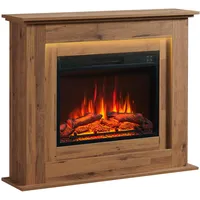 Balderia Elektrokamin Finn - Standkamin, Heizung 2000W, - Dunkle
