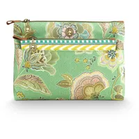 Pip Studio Caryn Kosmetiktasche Kombi Matata grün 26x7.5x18cm/22x1x13cm