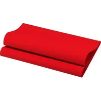 Duni Serviette Dunisoft 12ST rot